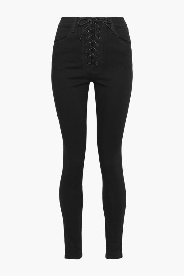 j brand lace up jeans