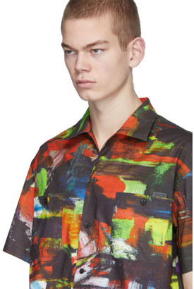 Moschino Multicolor Poplin Shirt