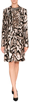 Thumbnail for your product : Diane von Furstenberg Wool-Silk Mahala Coat in Leopard Bark