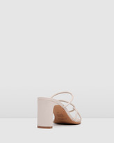Thumbnail for your product : Jo Mercer Women's Nude Strappy sandals - Novi Mid Heel Sandals