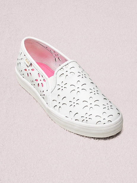 keds double decker perforated sneakers