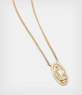 Thumbnail for your product : AllSaints Saint Gold Vermeil Pendant Necklace