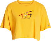 Thumbnail for your product : Tommy Jeans Script Crop Tee