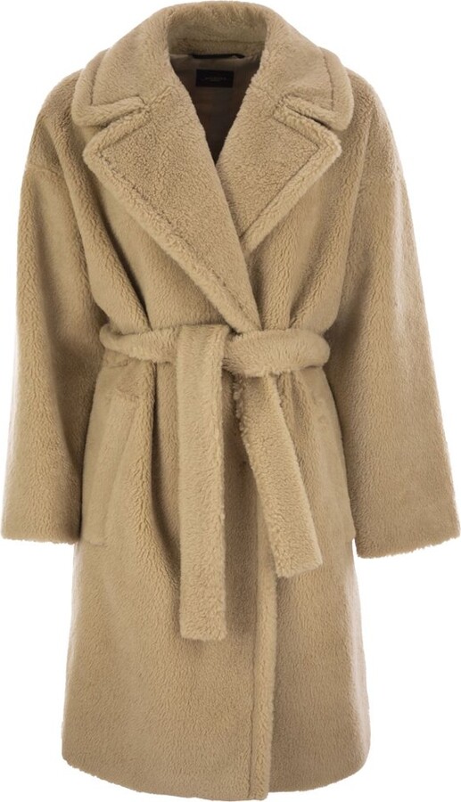 Weekend Max Mara Belted Long-Sleeved Coat