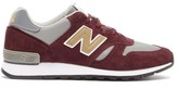 Thumbnail for your product : New Balance Made In England 670 Suede And Mesh Trainers - Grey Multi