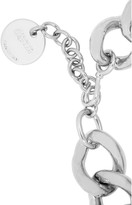 Thumbnail for your product : Alexander McQueen Silver-plated Swarovski crystal necklace