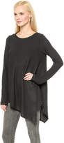 Thumbnail for your product : Three Dots Brushed Knit Asymmetrical Pullover