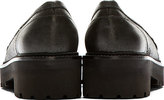 Thumbnail for your product : Maison Martin Margiela 7812 MM6 Maison Margiela Black Leather Penny Loafers