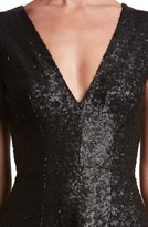 Thumbnail for your product : Dress the Population Women's Georgina Sequin Fit & Flare Dress