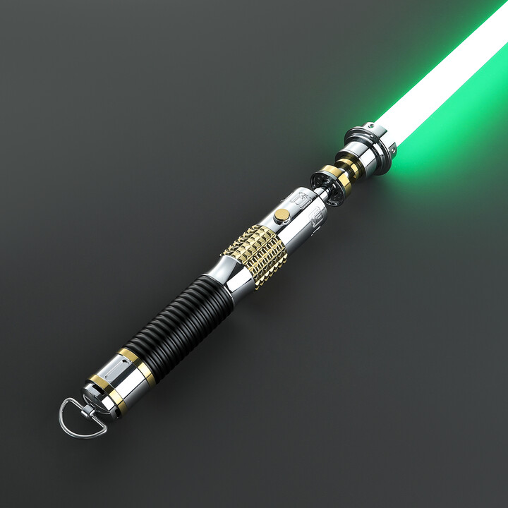 DamienSaber Master Eno Cordova Lightsaber Heavy Dueling Bluetooth Light Saber Sensitive Smooth Swing Metal Hilt 34 Sound Fonts