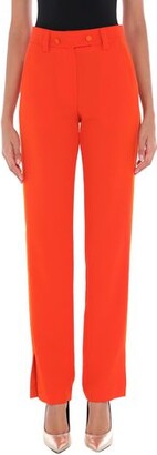 MSGM Women's Orange Pants | ShopStyle