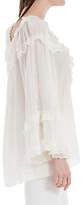 Thumbnail for your product : Max Studio Linen and Cotton Ruffled Tunic