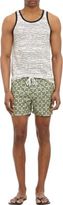 Thumbnail for your product : Parke & Ronen Byzantine Army-Print Swim Trunks-Multi
