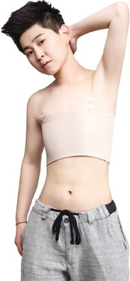 Chest Binder Cosplay Wrap Chest Band Strapless Sports Bra For Women