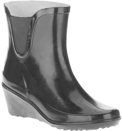 womens wedge rain boots