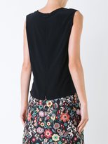 Thumbnail for your product : Roberto Collina back zipped blouse