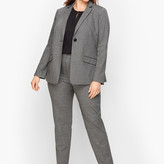Thumbnail for your product : Talbots Luxe Knit Houndstooth Blazer