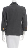 Thumbnail for your product : Band Of Outsiders Grey Two-Button Blazer
