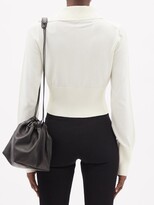 Thumbnail for your product : GAUGE81 Burogs Collared Cropped Sweater - Ivory