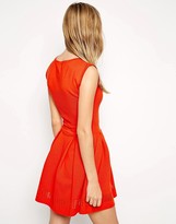 Thumbnail for your product : Asos Design ASOS co-ord Structured Dress With Cut Out Detail