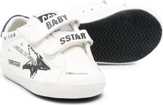 Golden Goose Kids Touch-Strap Fastening Sneakers