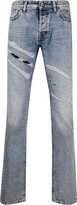 Thumbnail for your product : Just Cavalli Distressed-Finish Straight-Leg Jeans