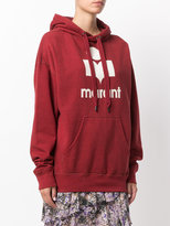 Thumbnail for your product : Etoile Isabel Marant logo hoodie