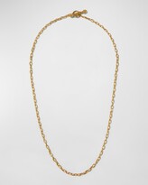 Thumbnail for your product : Elizabeth Locke Handmade Gold Chain Necklace, 21"L