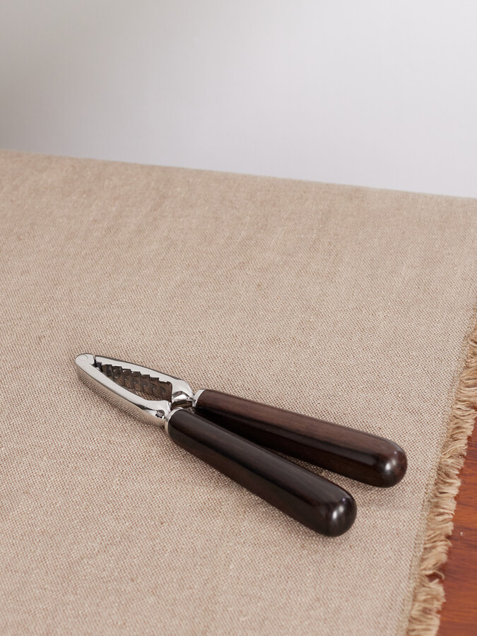 Stainless Steel and Ebony Nutcracker