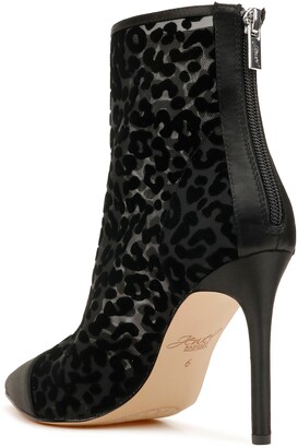 enya leopard spot bootie