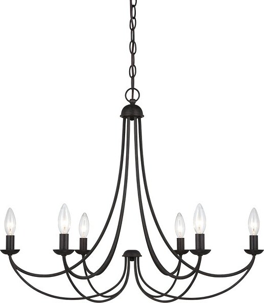 Quoizel Mirren Chandelier in Matte Size: 5 light