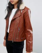 Thumbnail for your product : Pepe Jeans Penty Aviator Pu Jacket