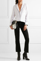 Thumbnail for your product : Frame Striped Silk Shirt - White
