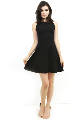 Susana Monaco Estella Mini Dress in Black
