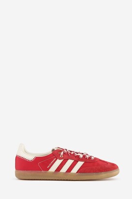 red suede adidas