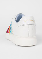 Thumbnail for your product : Paul Smith Women's White 'Ribbon' Leather 'Lapin' Trainers