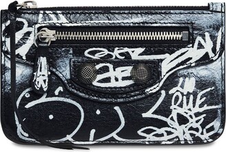 Balenciaga Classic City mini graffiti-printed leather bag - BOPF