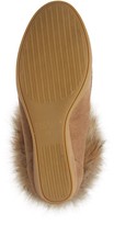 Thumbnail for your product : Cecelia New York Holly Wedge Bootie with Genuine Fox Fur Trim