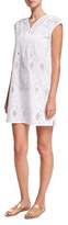 Thumbnail for your product : Seafolly Broderie Cap-Sleeve Eyelet Coverup Dress