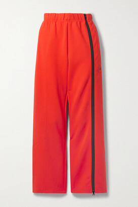 adidas by Stella McCartney - + Net Sustain Recycled Stretch-jersey Track Pants - Orange