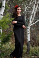 Thumbnail for your product : Shabby Apple Apple Cider Black Maxi Dress