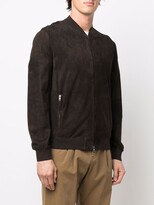 Thumbnail for your product : Salvatore Santoro Zip-Up Leather Jacket