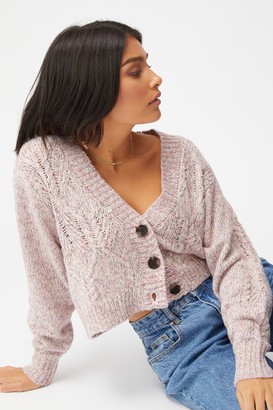 Cotton On Twisted Sister Rib Button Cardigan