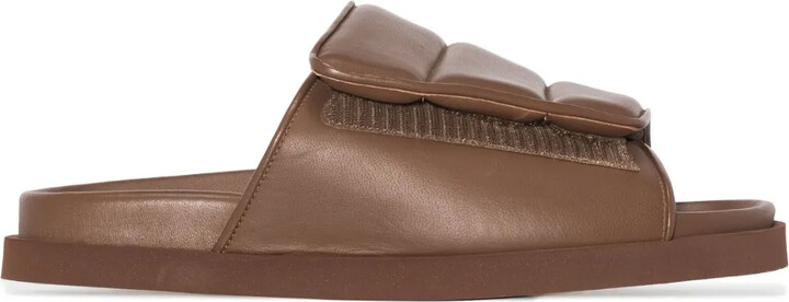 Gia Borghini Padded Strap Slides