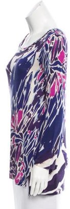 Emilio Pucci Printed Long Sleeve Top