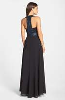 Thumbnail for your product : Dress the Population Delani Crepe Gown