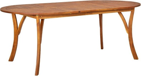VidaXL vidaXLDiningSetGreyNaturalSolidAcaciaWoodPolyRattanSteel
