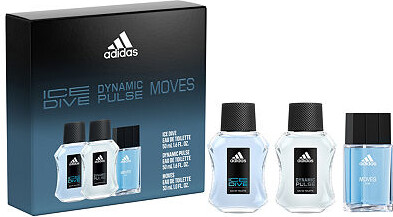 adidas Mens Omni Eau De Toilette 3-Pc Gift Set ($49 Value)