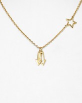 Thumbnail for your product : Marc by Marc Jacobs Pointing Bow Tie Necklace, 17.7