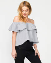 Thumbnail for your product : Kendall Shoulder Top